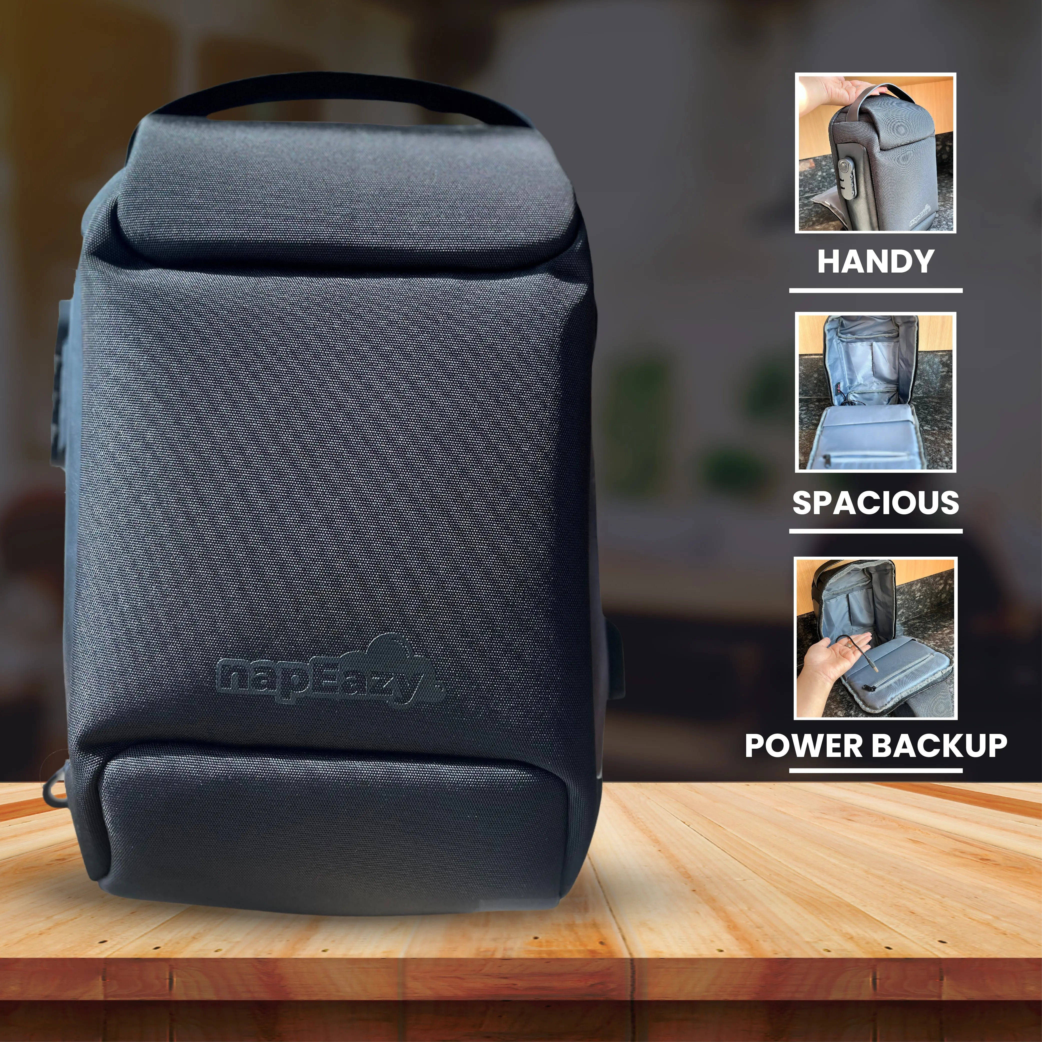PACKEAZY - EVERYDAY SLING BAG FOR THE MODERN TRAVELER napEazy