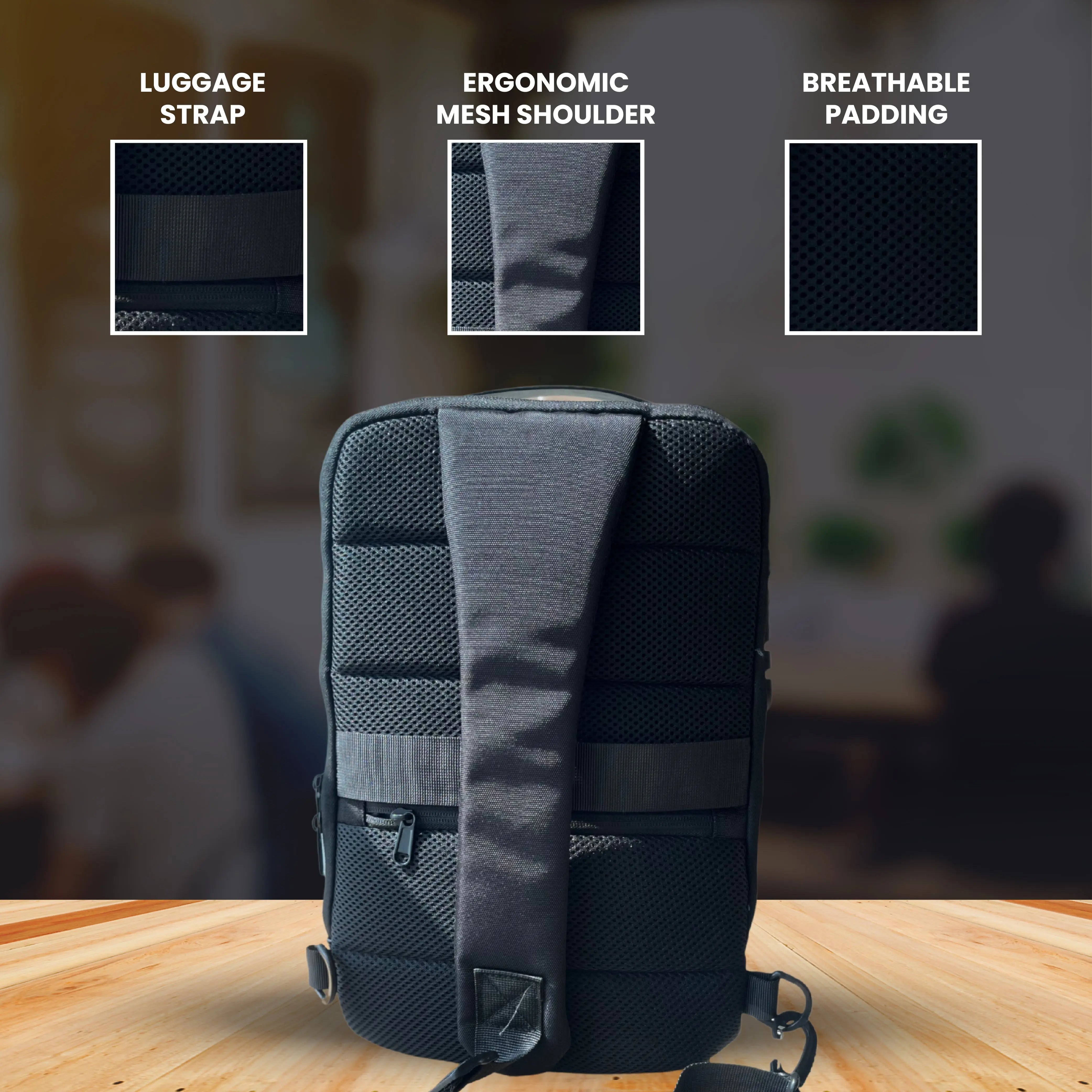 PACKEAZY - EVERYDAY SLING BAG FOR THE MODERN TRAVELER napEazy