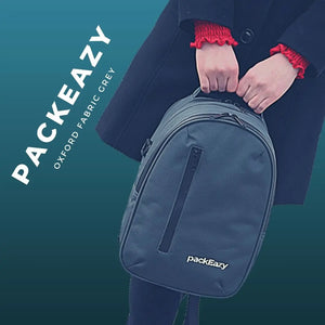 Open image in slideshow, packeazy - Casual day bag for urban traveler made of xford fabric. Water proof, can be used as sling bag, backpack, multiple pockets
