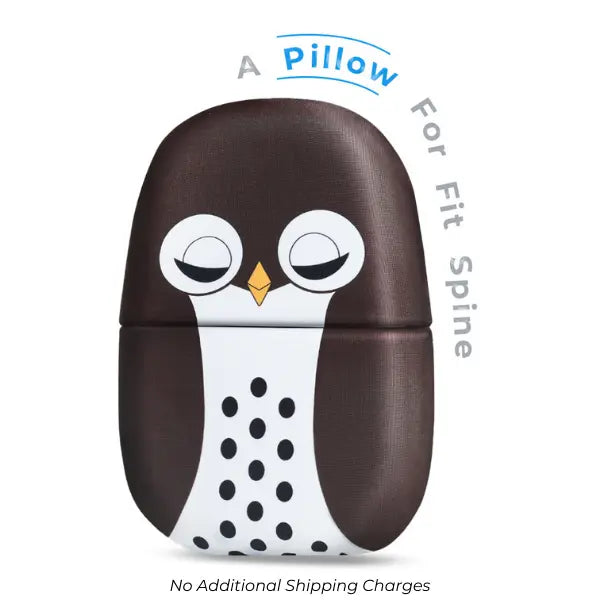 napeazy Qtee Owl - travel comfort pillow